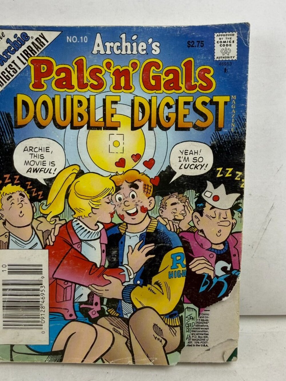 Archie's Pals 'n' Gals Double Digest #10 1994 Archie Comic Publications Tear Fla
